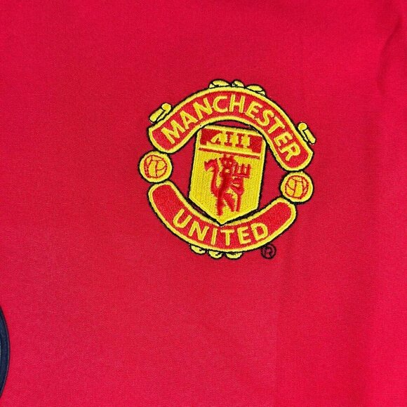 Nike Retro Manchester United 02-04 RONALDO #7 Home Short Sleeve Y2K Jersey - Picture 10 of 11